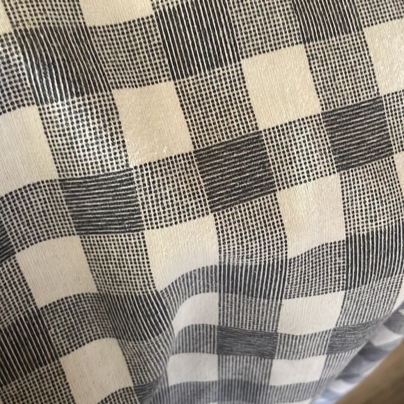 Vintage cotton/polyester button short sleeve blouse - Picture 5 of 6